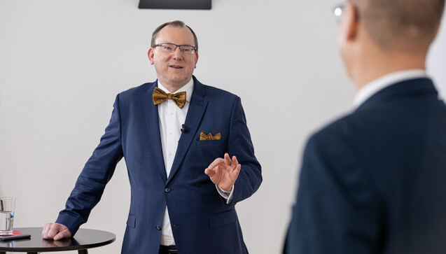 Prof. Dr. Onno Janßen sprach ebenfalls über Schilddrüsenerkrankungen. (Foto: Schelbert / DAZ)