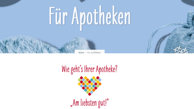 Rund 300 Apotheken gehören der Kooperation „Gesund ist bunt“ &nbsp;an! (Screenshot: www.gesundistbunt.de)