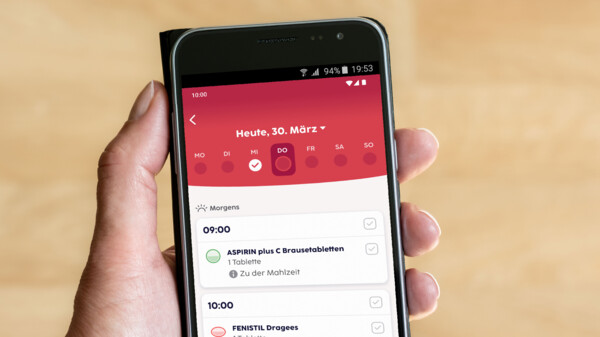 gesund.de ergänzt App um Medikationsplan