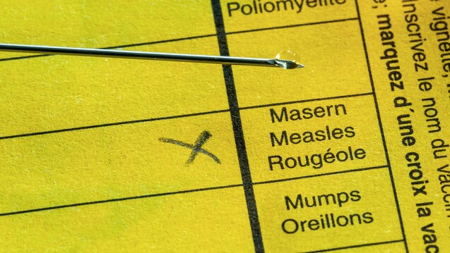 Geht es nach den Plänen von Bundesgesundheitsminister Jens Spahn (CDU) soll die Masern-Impfpflicht schob ab März 2020 gelten. (Foto: imago images/Arnulf Hettrich)
