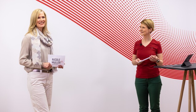 eRezept braucht eMenschen – echte Menschen, nämlich Sie, finden Nicole Müller&nbsp;(links) und Daniela Hildebrand (rechts).