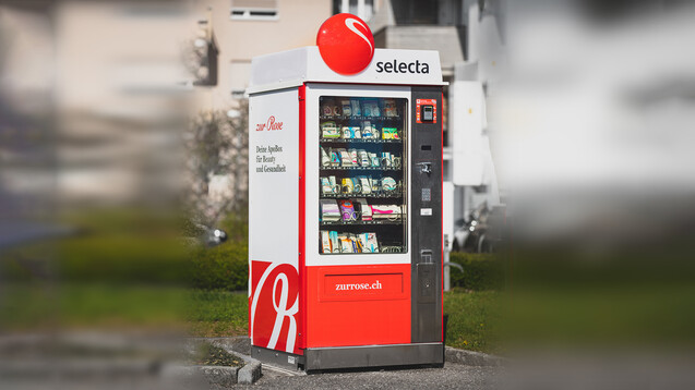 Die DocMorris-Mutter Zur Rose und der Automaten-Spezialist Selecta haben ein neuen Abgabeautomaten lanciert. (c / Foto: Zur Rose)