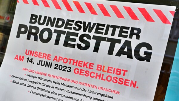 Rheinland-Pfalz: 90 Prozent der Apotheken schließen sich Protest an