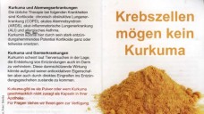 Eine Leipziger Apothekerin wurde abgemahnt, weil sie mit Kurkuma ein Zeichen für gesunde Ernährung setzen wollte. (Foto: Screen bzw. Printemps/Fotolia)