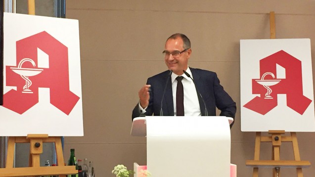 Stefan Fink, Vorsitzender des Thüringer Apothekerverbands, bittet Zyto-Apotheken ohne Vertrag um Geduld. (Foto: DAZ.online)