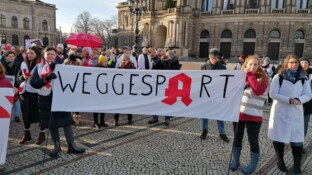 Eindrücke vom Protest aus Dresden