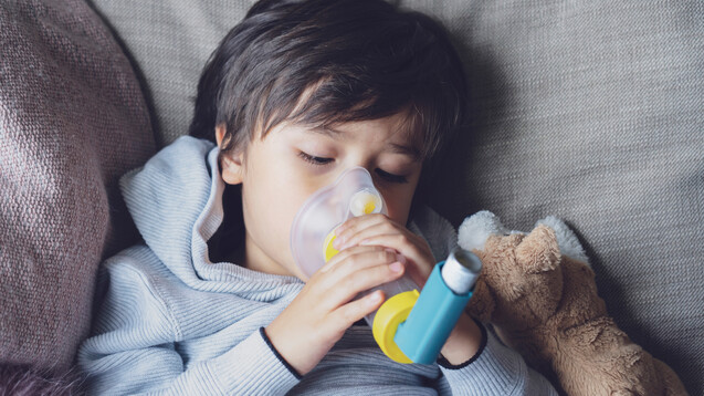 In Kindesalter erkranken Jungen 1,5- bis 2-mal häufiger als Mädchen an Asthma bronchiale. (x / Foto:&nbsp;Anchalee / AdobeStock)
