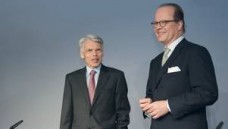 Andreas Barner (links) wechselt bei Boehringer nach 24 Jahren als Vorsitzender in den Gesellschafterausschuss - Hubertus von Baumbach folgt ihm nach. (Foto: Boehringer)