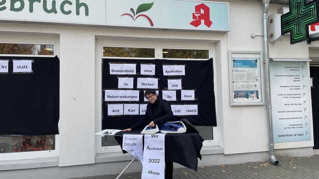 Vom Gesundheitsminister abgebügelt fühlt sich Apothekerin Christiane Patzelt. (b/Foto: DAZ/gbg)