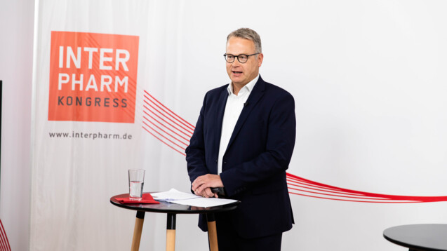 Schleswig-Holsteins Kammerpräsident Kai Christiansen berichtete bei der INTERPHARM online von seinem Telefonat mit Bundeswirtschaftsminister Robert Habeck. (Foto: Moritz Hahn)