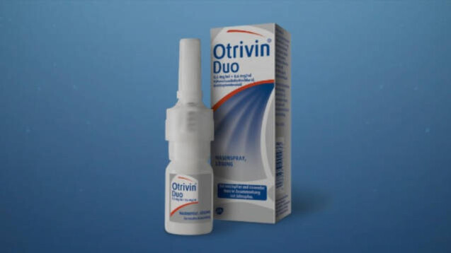 In vielen Ländern, wie beispielsweise Österreich, heißt Otriven „Otrivin“. (s / Screenshot: www.otrivin-schnupfen.at / DAZ.online, 09.11.2021)