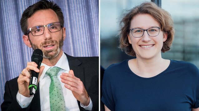 Dr. Tobias Mück und Dr. Marion Eberlin (Fotos: Sanofi)