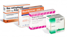 Nicht lieferbar: Ibuprofen 600 mg Tabletten fehlen in den Apotheken. Nur häppchenweise trudeln unterschiedliche Packungsgrößen von Zeit zu Zeit ein. (m / Foto: Ratiopharm / Hexal / AbZ / Zentiva)