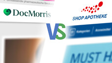Welche Strategien verfolgen DocMorris und Shop Apotheke? (x / Screenshots: docmorris.de, shop-apotheke.com / DAZ)