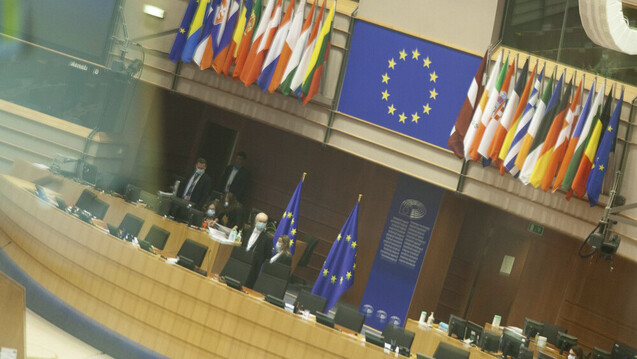 Das Europäische Parlament ist bereit für die EU-Ratspräsidentschaft. (Foto: imago images / Le Pictorium)