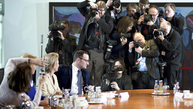 Das Bundeskabinett hat am heutigen Mittwoch das erste Gesetz von Bundesgesundheitsminister Jens Spahn (CDU) zur Versicherten-Entlastung abgesegnet. (Foto: Imago)