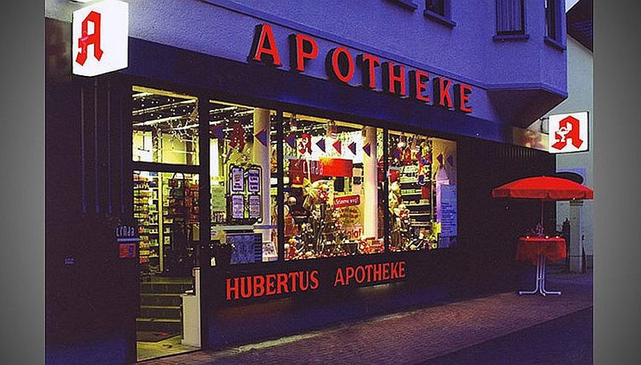 Hubertus-Apotheke, Langenfeld: Vorher....