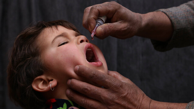 Im Januar 2020 wurde in Afghanistan eine Impfkampagne gegen Polio gestartet. ( r / Foto: imago images / Xinhua)