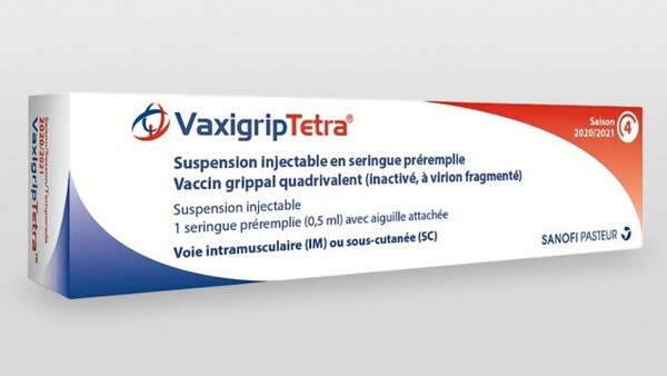 Französisches Vaxigrip Tetra: kein Ausbuchen über Securpharm nötig