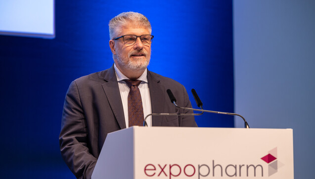 der DAV-Vorsitzende Thomas Dittrich eröffnete die Expopharm.(Foto: Schelbert)