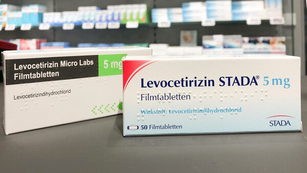 Levocetirizin und Diclofenac-Pflaster ohne Rezept!