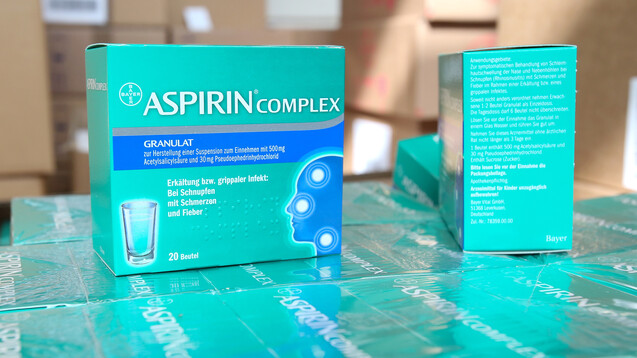 Laut Bayer ist auch die 20er Packung Aspirin® Complex wieder lieferbar. (c / Foto:dpa)