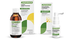 Sanofi bewirbt derzeit zwei neue Medizinprodukte, die unter dem Label Naturalis vertrieben werden: einen Husten-Sirup und Naturalis Mund- und Rachenspray. (x / Foto: Sanofi)