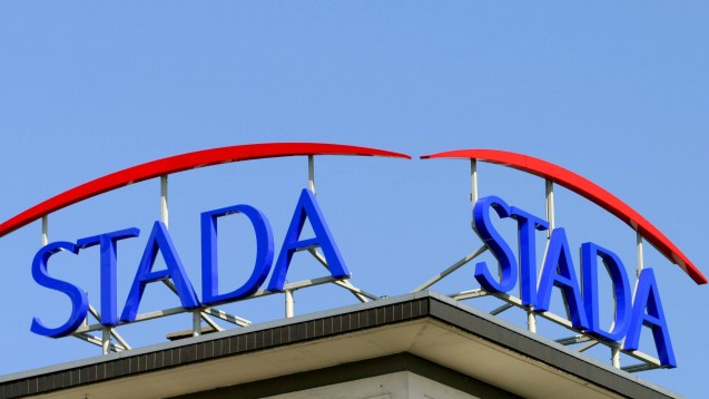 Schriftzug der Stada AG in Frankfurt am Main (Foto: Ralph Peters / Imago)