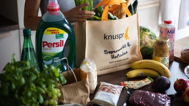 Knuspr liefert primär Lebensmittel, aber eben auch Apothekenprodukte. (c / Foto: Knuspr)