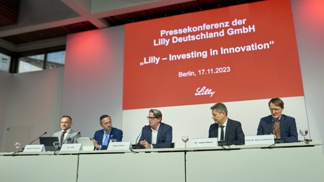 Lilly-Pressekonferenz am Freitag in Berlin. (Foto: imago images / Mike Schmidt)