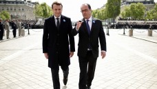 Blick nach vorn: Wahrscheinlich in der nächsten Woche wird Frankreichs amtierender Staatspräsident Francois Hollande (re.) sein Amt an Emmanuel Macron übergeben. Was bedeutet der Wechsel für die Apotheker? (Foto: dpa)