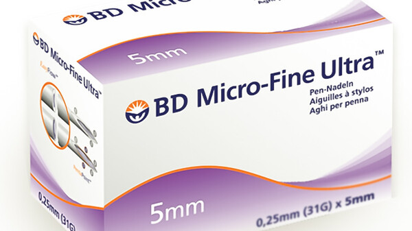 Pen-Nadel bricht bei BD Microfine
