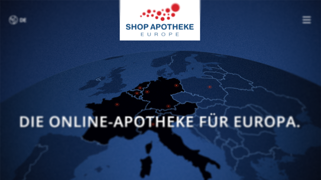 Shop Apotheke macht zwar mehr Umsatz mit mehr Kund:innen – aber steckt dennoch tief in den roten Zahlen. (x / Screenshot: shop-apotheke-europe.com / DAZ)