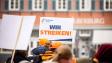 Bereits am 30. Januar hatte der Marburger Bund zum Warnstreik aufgerufen. (Foto: IMAGO / Eibner)