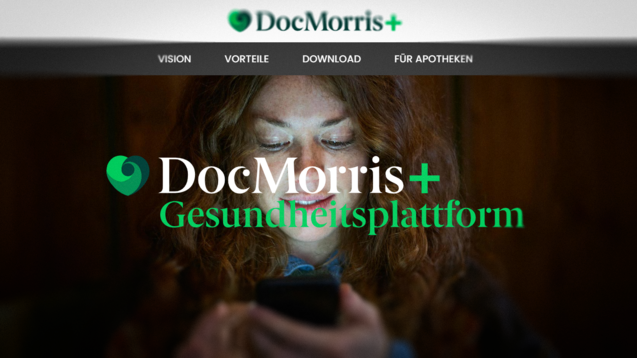 DocMorris ist sowohl Versandapotheke als auch Plattformbetreiber – das könnte den Niederländern beim E-Rezept Wettbewerbsvorteile verschaffen. (Screenshot: docmorris-plus.de)
