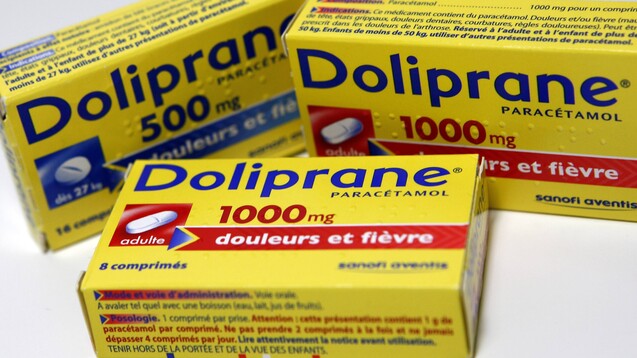 In Frankreich warnt eine Box auf Paracetamol-Packungen künftig vor Leberschäden bei Überdosierung. (s / Foto: imago images / IP3press)