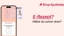 Ob Günther Jauch wirklich GKV-versichert ist? Die Shop Apotheke hofft nun auf regen E-Rezept-Zulauf. (Screenshot: shop-apotheke.com)