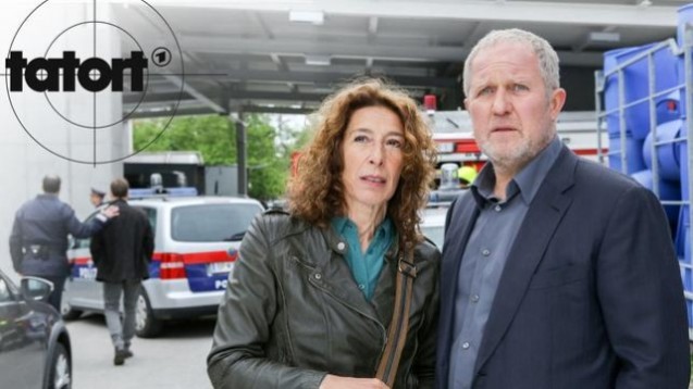 Die Wiener Tatort-Kommissare Moritz Eisner und Bibi Fellner ermitteln nach einem Unfall in einer Chemiefabrik. (Foto: ARD)