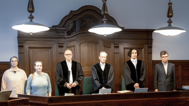 Die 1. Strafkammer des Berliner Landgerichts muss entscheiden: Haben Thomas Bellartz und Christoph H. den Straftatbestand des Ausspähens von Daten erfüllt? (Foto: Külker) 