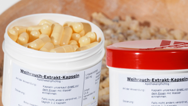 Apotheken dürfen Weihrauch-Kapseln als Defektur-Arzneimittel ohne Zulassung herstellen. (Foto: www.weihrauch-apotheke.de)
