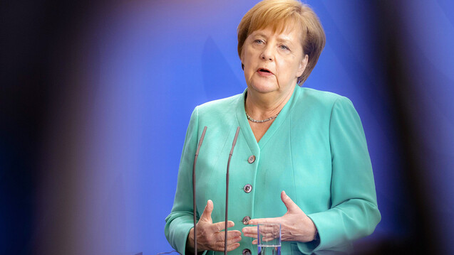 Bundeskanzlerin Angela Merkel (CDU) unterstützt die Pläne von Bundesgesundheitsminister Jens Spahn (CDU), in Deutschland eine Masern-Impfpflicht für Kita- und Schulkinder einzuführen. (m / Foto: imago images / xlaninexSchmitz)