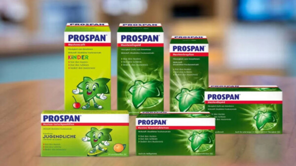 Prospan-Produkte im neuen Design