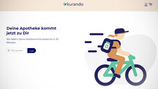 Kurando ist aktuell in ausgewählten Berliner Bezirken sowie in München und Düsseldorf aktiv. (x / Screenshot: kurando.de / DAZ)