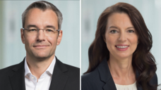 Thomas Runge und Sylvia Wilhelm werden zum 1. Januar 2023 Vorstandsmitglieder der Apobank. (s / Fotos: HSBC, Andi Werner)