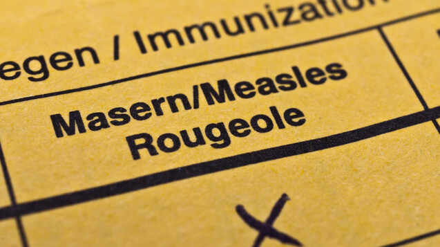 Personen, bei denen keine dokumentierten Masernimpfungen (mindestens 2)
durchgeführt wurden, sollten sich unbedingt auch im Erwachsenenalter noch
einmal gegen Masern impfen lassen. (Foto: Stockfotos-MG)

                                        