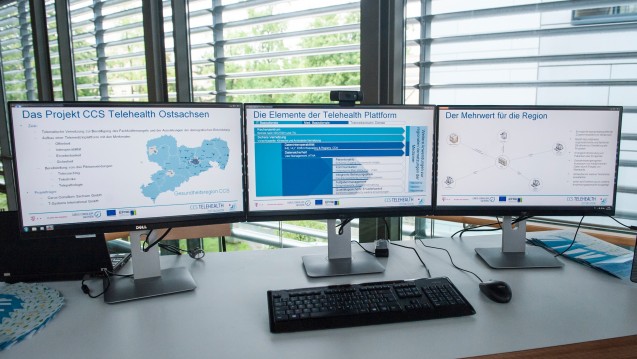 CCS Telehealth Ostsachsen ist eine offene, erweiterbare und interdisziplinäre Plattform zur medizinischen Versorgung. (Foto: Telekom)