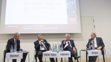 Diskussion um Skonti und Honorar auf der Wirtschaftsinterpharm (Foto: Schelbert/DAZ)