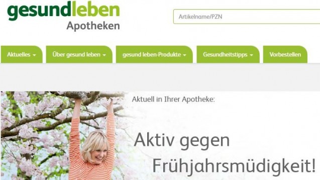 „Gesund leben“: Apotheken-Kooperation mit erweitertet Geschäftsleitung. (Screenshot: DAZ.online)