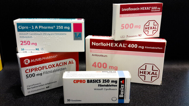 Der EMA-Ausschuss für Humanarzneimittel (CHMP) folgt den Empfehlungen des Pharmakovigilanzausschusses (PRAC) bezüglich der Fluorchinolone. ( r / Foto Schwanen-Apotheke)
