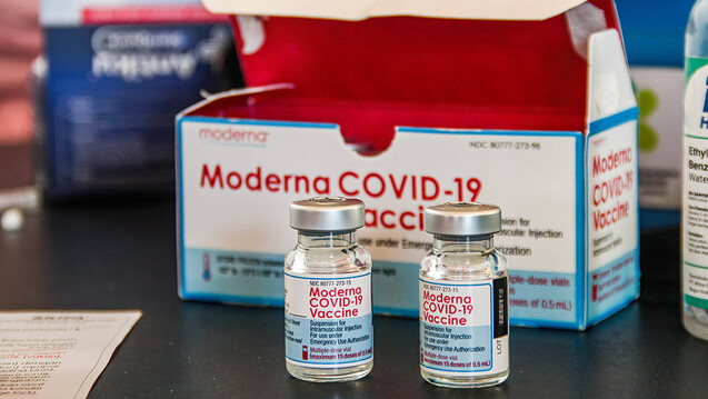 Moderna-Impfstoff nun auch für Arztpraxen. (Foto: IMAGO / ZUMA Wire)